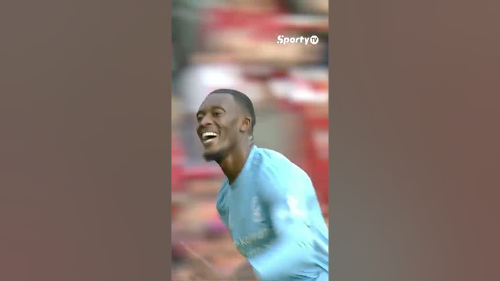 Liverpool concede their first goal of the season against Nottingham Forest at Anfield 😬
