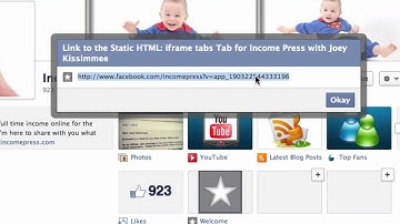 Customize - Edit Facebook Tabs (on TIMELINE)