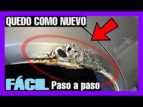 Video: ¿Cómo reparo el óxido en mi masilla para carrocería?