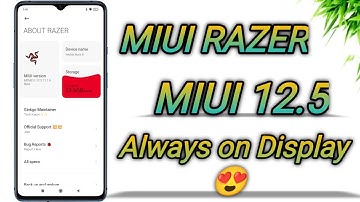 MIUI 12.5 Razer-ED v21.1.6 [Android 10] for Redmi Note 8 | Finally a PRO is back ⚡️