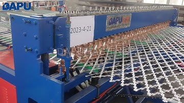 full automatic welded razor wire fence mesh welding machine factory directly