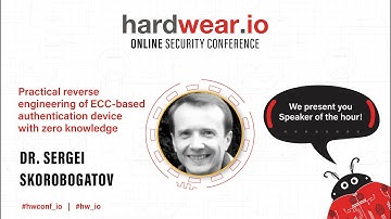 Practical reverse engineering of ECC-based authentication device with zero knowledge | Dr Sergie