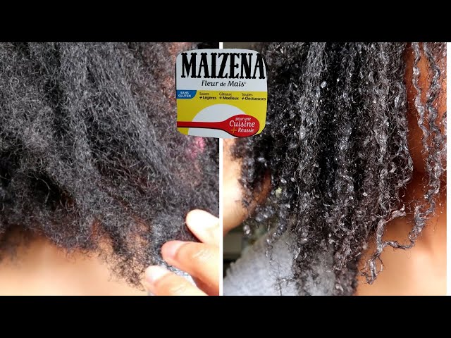 J'assouplis mes cheveux avec la fameuse MAÏZENA TEST Cheveux