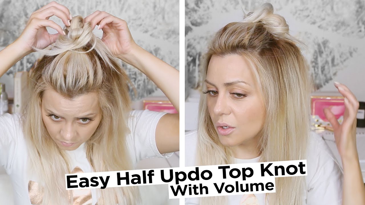 Trendy Half Up Half Down Hairstyles  Volume Half Up