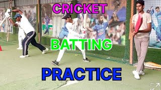 #Cricket net practice cricket tips cricket batting good coach#