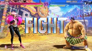 Street Fighter 6  iDom (Manon) Vs Sleepz (E.Honda)  SF6 Online Match's 08-03-2023