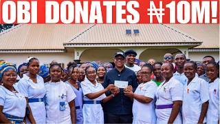 Peter Obi Donates ₦10 Million to Catholic Hospital, Raises Alarm Over Maternal Deaths