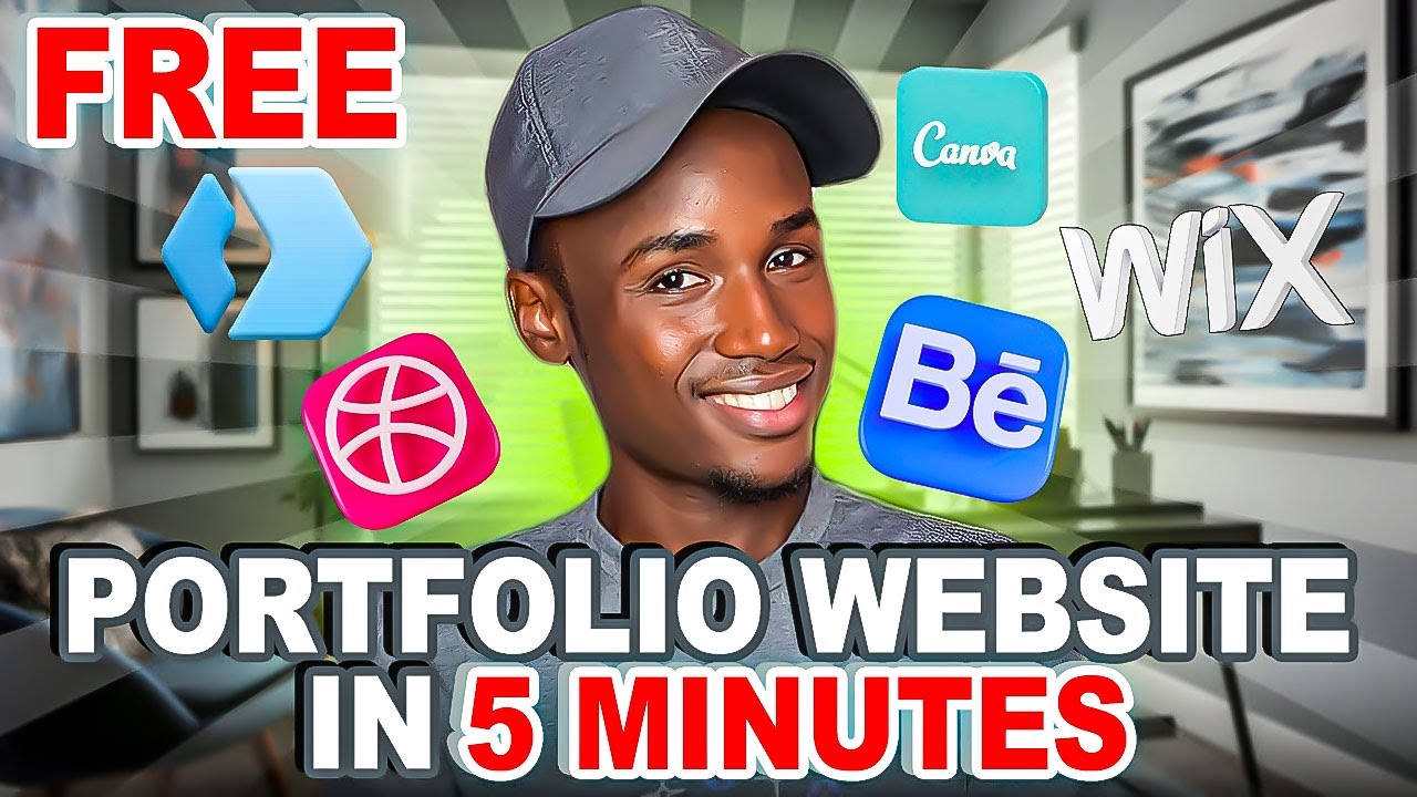 How to Create a Portfolio Website in 5 Minutes FREE! - YouTube