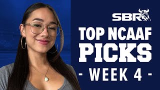 Top College Football Picks 🏈 | SBR’s Le Martin And Her Top Picks for Week 4