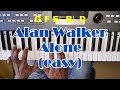 Alan Walker - Alone - Easy Piano Tutorial - How To Play