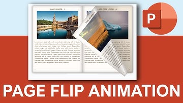 Creating Impressive Page Flip Animation Slides in PowerPoint