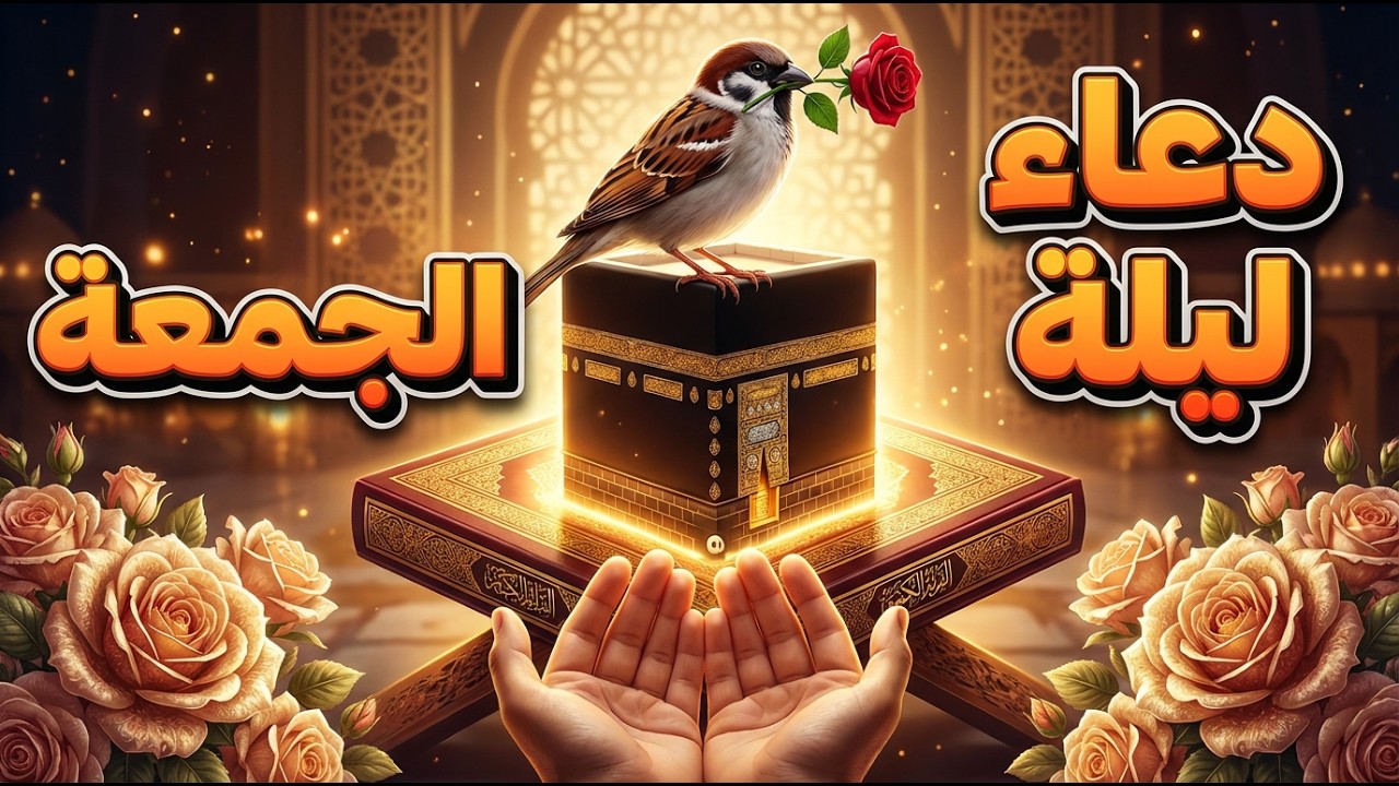 اللهمَّ في ليلة الجمعة متّعنا براحة البال وصلاح الحال وقبول الأعمال، وأنعم علينا بصحة الأبدان