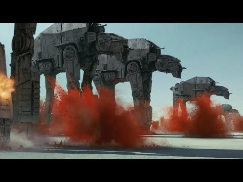 映画『スター・ウォーズ／最後のジェダイ』約7分半のプレビュー映像（レジスタンスVSファースト・オーダー）