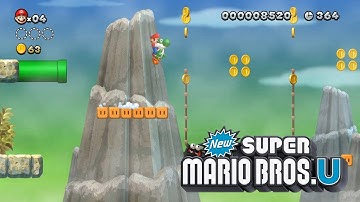 NSMBW Mountain BG in NSMBU