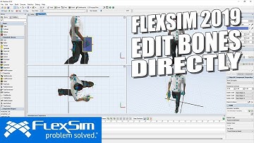 FlexSim 2019: Bone Editing + Visuals