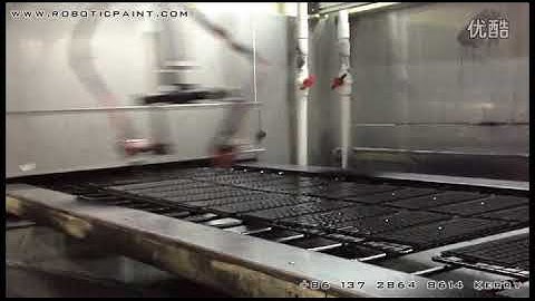 Automatic Spray Paint on Conveyorised Coating Line