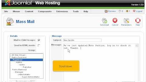 How to enable Email notifications for users | SiteGround Joomla Tutorial