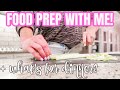 MAJOR FOOD PREP + WHAT'S FOR DINNER?! | SIMPLE FOOD PREP FOR LARGE FAMILIES | CROCKPOT MEAL | DITL