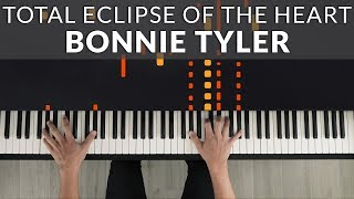 Video thumbnail of "Total Eclipse Of The Heart - Bonnie Tyler | Tutorial of my Piano Cover"