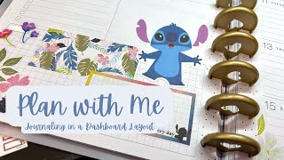 Plan with Me // Classic Dashboard Happy Planner // June 10th - 16th