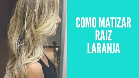 Como matizar só a raiz do cabelo?