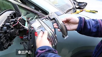 LED Side Mirror Sequential Dynamic Turn Signal Light For TOYOTA RAV4 2019 2020