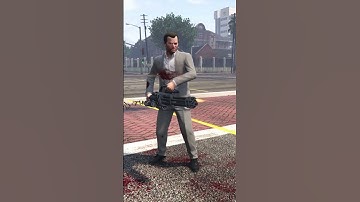 GTA V MICHAEL VS POLICE Then vs Now #shorts #gta5 #shortsfeed #youtubeshorts