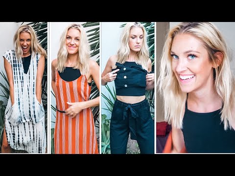 VACATION CAPSULE WARDROBE - Look good in vacation photos