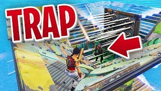 *IT WORKED!* - PORT-A-FORT SPIKE TRAP in Fortnite