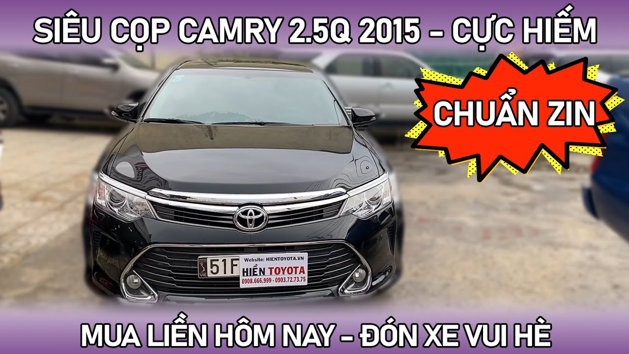 Đánh giá xe Toyota camry 25Q 2015 cũ  Đánh Giá Xe  Otosaigon