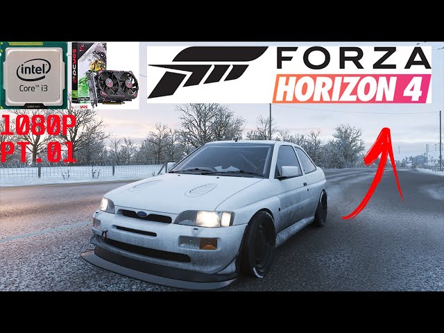 PC FRACO + FORZA HORIZON 5 na RX 550 2GB Vram + i3-3240 3.4GHz