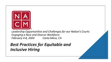 Best Practices for Equitable and Inclusive Hiring