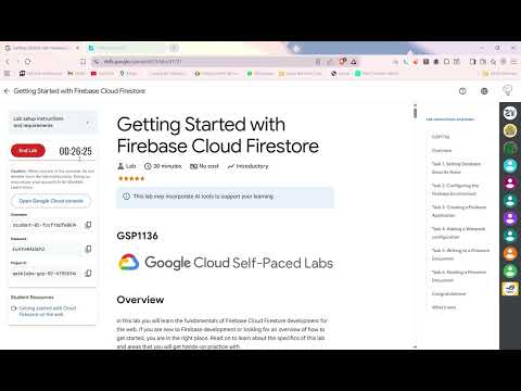 Getting Started with Firebase Cloud Firestore | Google Skills #arc3001 #labsarcade