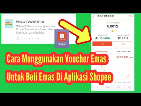 Cara Menggunakan Voucher Emas untuk Beli Emas Di Aplikasi Shopee