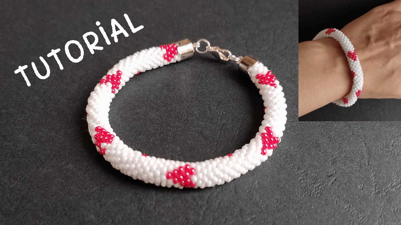 Free Red Heart One-Row Double Crochet Bracelet Pattern | Yarnspirations