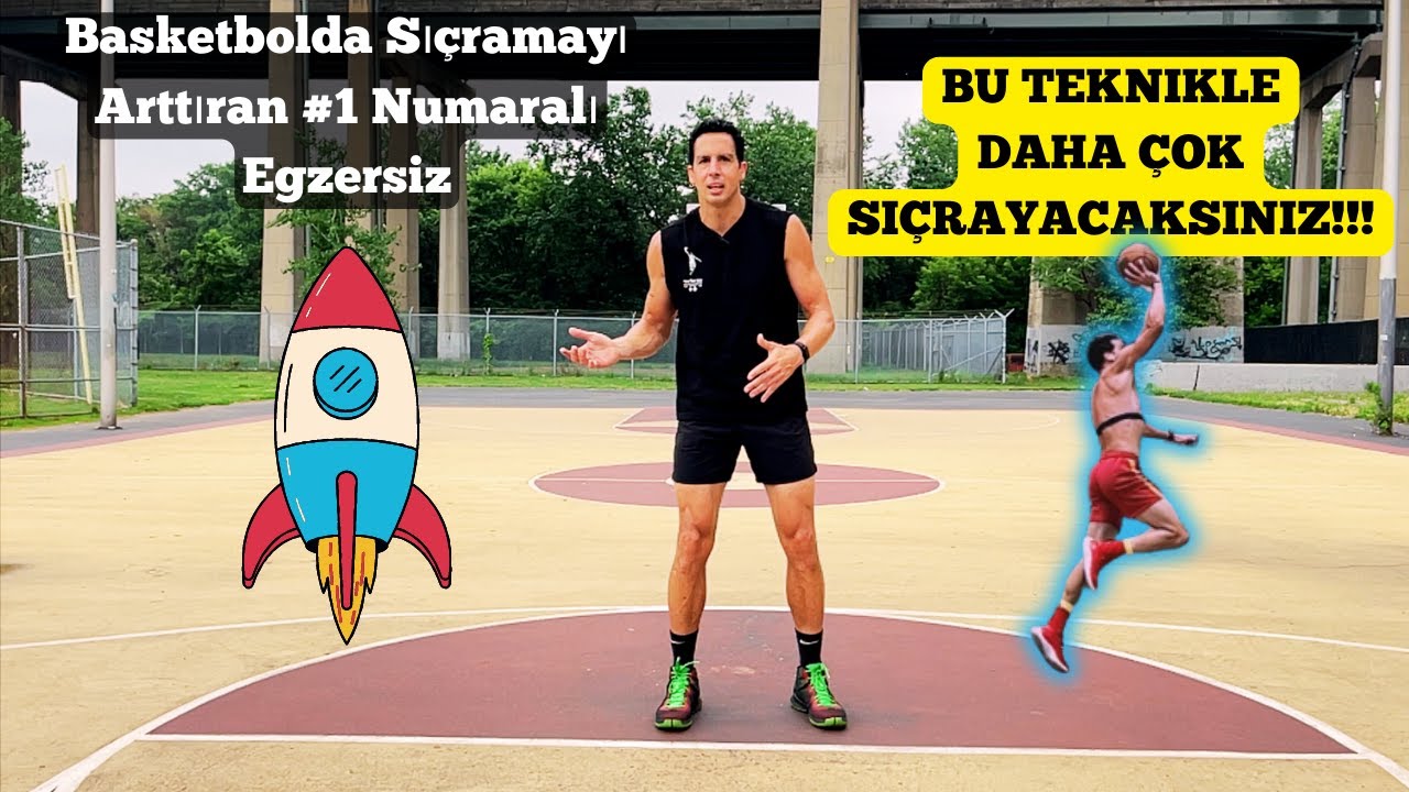 Basketbolda Sıçramayı Arttıracak 1 Numaralı Egzersiz! Bu Teknikle Daha Yükseğe Zıpla! 🏀🔥