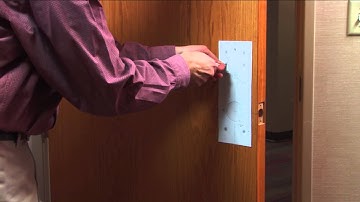 AD-Series How To Prep Door for Cylindrical Electronic Lock