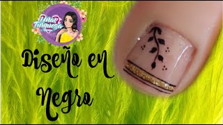 Uñas Turqueza/Diseño Para Uña pies FACIL/Uñas Lindas