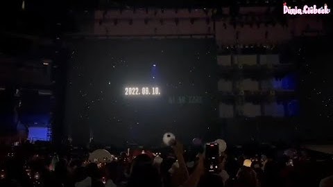 ARMY in Allegiant Stadium reaction to BTS COMEBACK Announcement - Last Concert PTD in Las Vegas