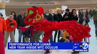 Special Lunar New Year performance held inside Oculus