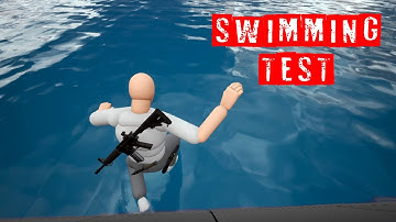 [TEST] Swimming with ALS | Advanced Locomotion System v4 with Unreal Engine 5