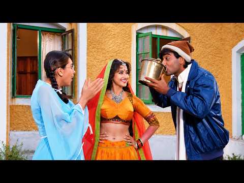 मैं तुम्हारे लिए एक बाल्टी दूध पी सकता हूँ | Ajay Devgan 90s Movie | Dhanwaan 1993