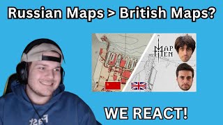 We React to Why does Russia have the best maps of Britain - Jay Foreman Reaction