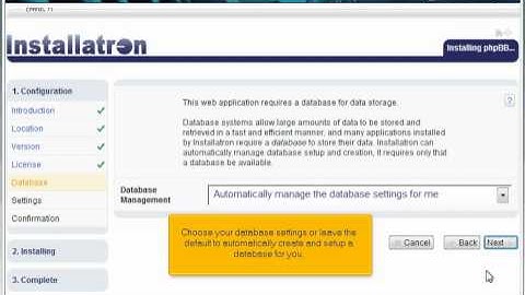 How to install phpBB in Installatron | HostVizor