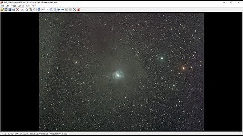 using infran view to view and blink through astronomy fits files