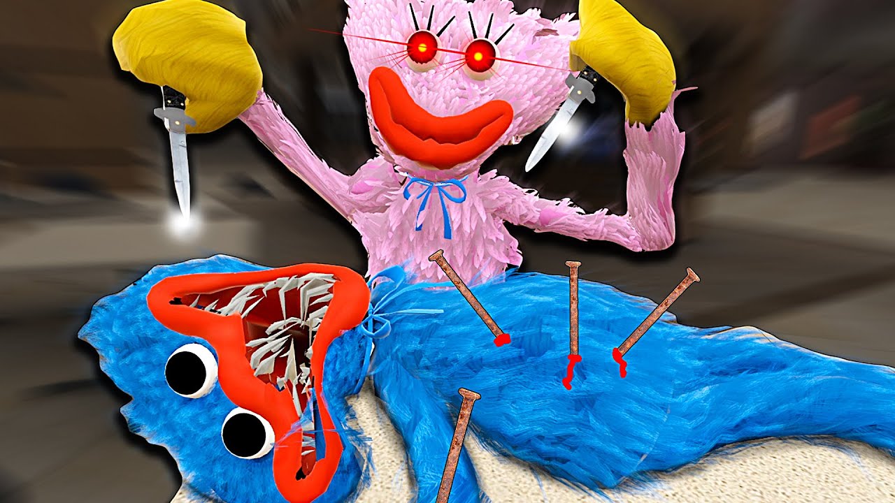 Kissy Missy Tortures Huggy Wuggy! In Boneworks Mods! - YouTube