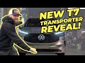 New volkswagen t7 transporter early access