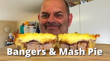 Bangers & Mash Pie | Shortcrust Pastry