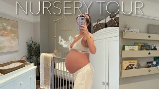 Baby girl's nursery tour! Minimal, neutral & subtle