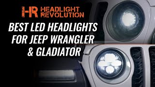 The Best Headlights for your Jeep Wrangler and Gladiator! Super7 and Sealed7